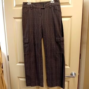 Cabi Carol Anderson Oxford Cargo Pants - size 4
